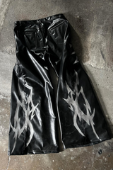 Heavy Leather Designer Pants