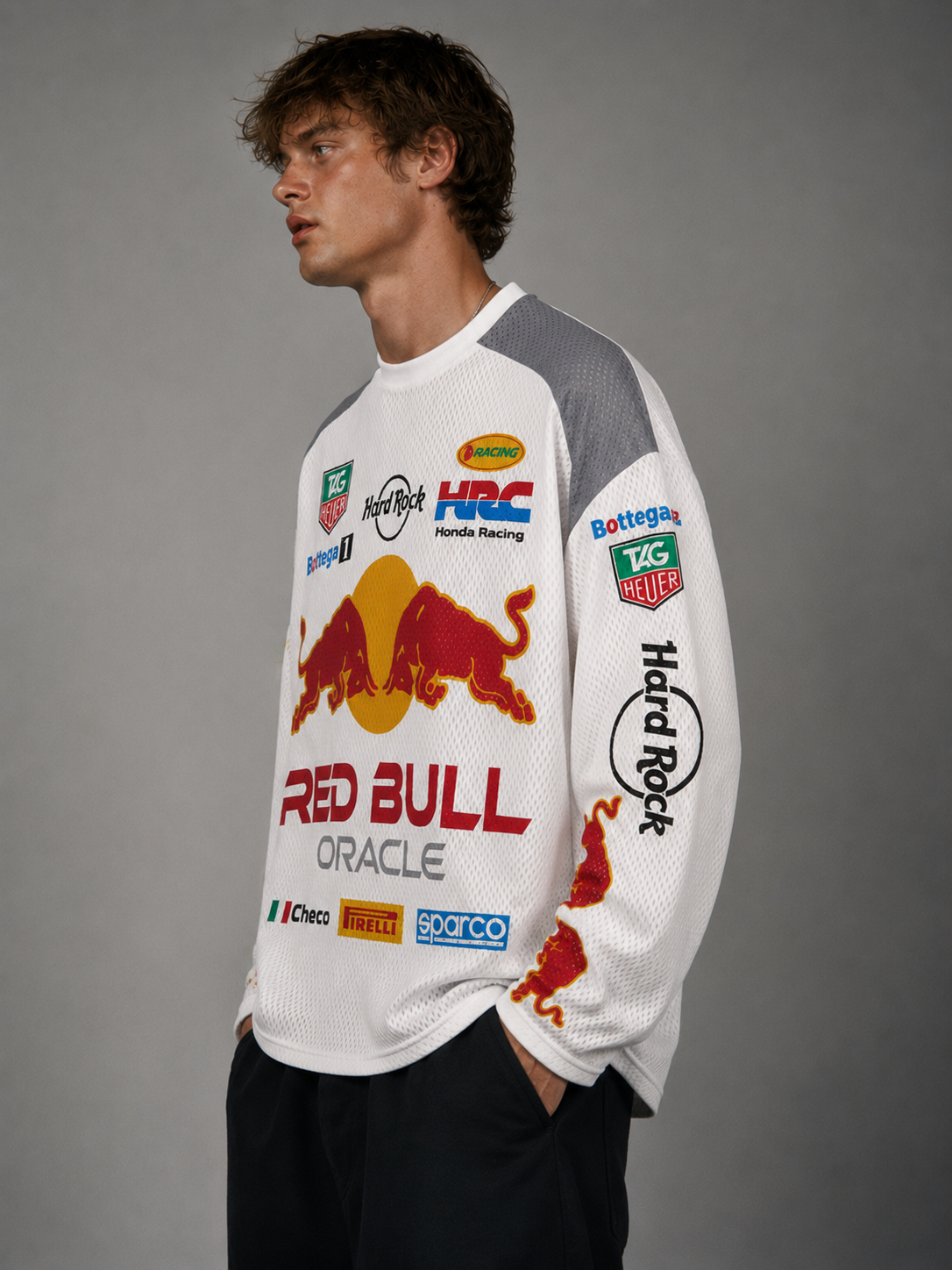 Apex Rosé Racing Mesh Top