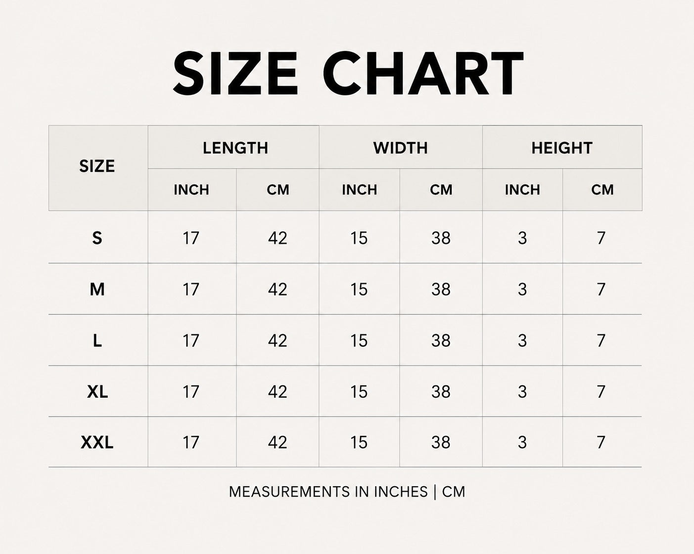 Size & Fit Guide